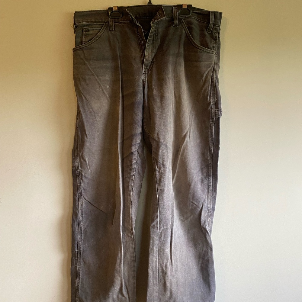 Dickies Canvas Pants Faded Black